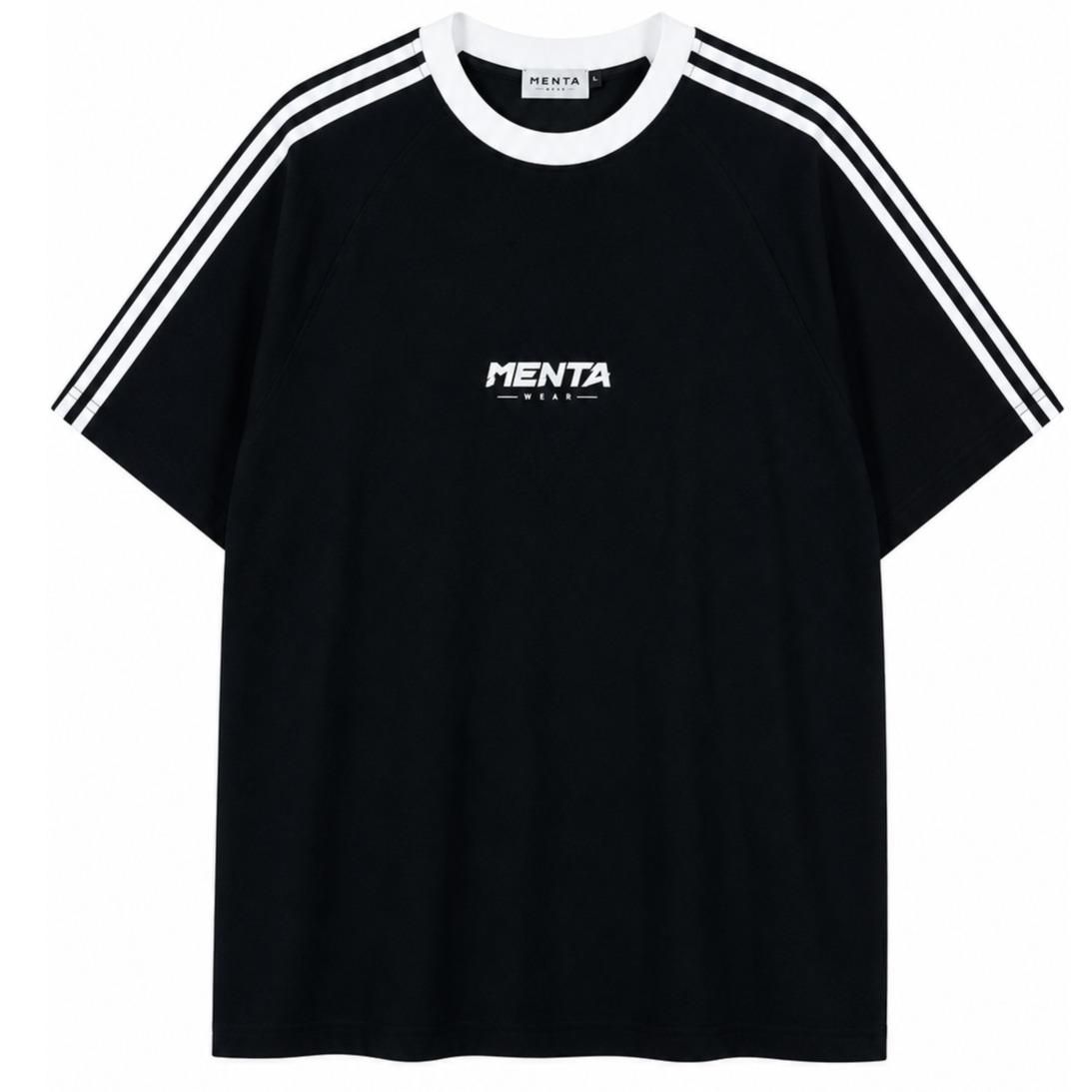 ÁO THUN SỌC VAI MENTA – FORM THỂ THAO